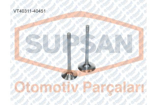TETIK VWA-114G Subap Gaydi Takim  8 Adet Vw Bora Golf Polo 1.9 Sdi